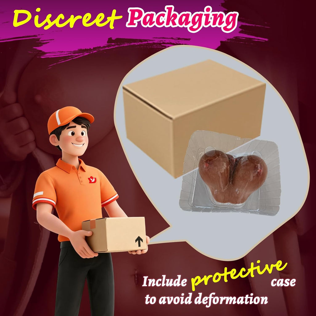 Full Size Jelly Breast Torso with Realistic Curves & Stroker Design