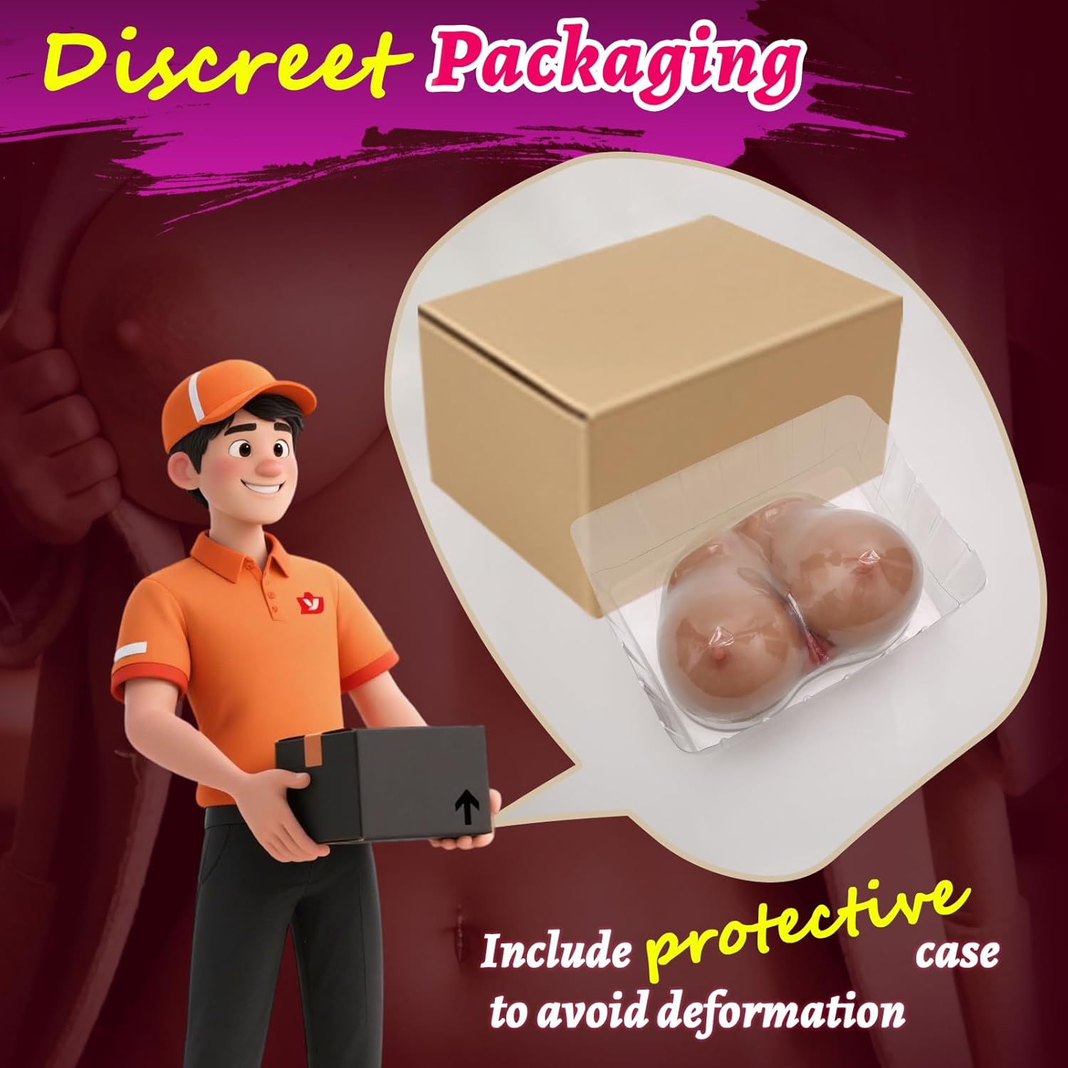 8lb Life Size Breast Torso with Soft Jelly Feel