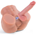 Realistic Male Torso Sex Doll with Interchangeable Dildo