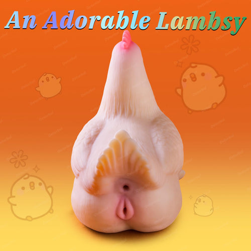 Cute Chicken Animal Sex Toy Stroker with Realistic Texture