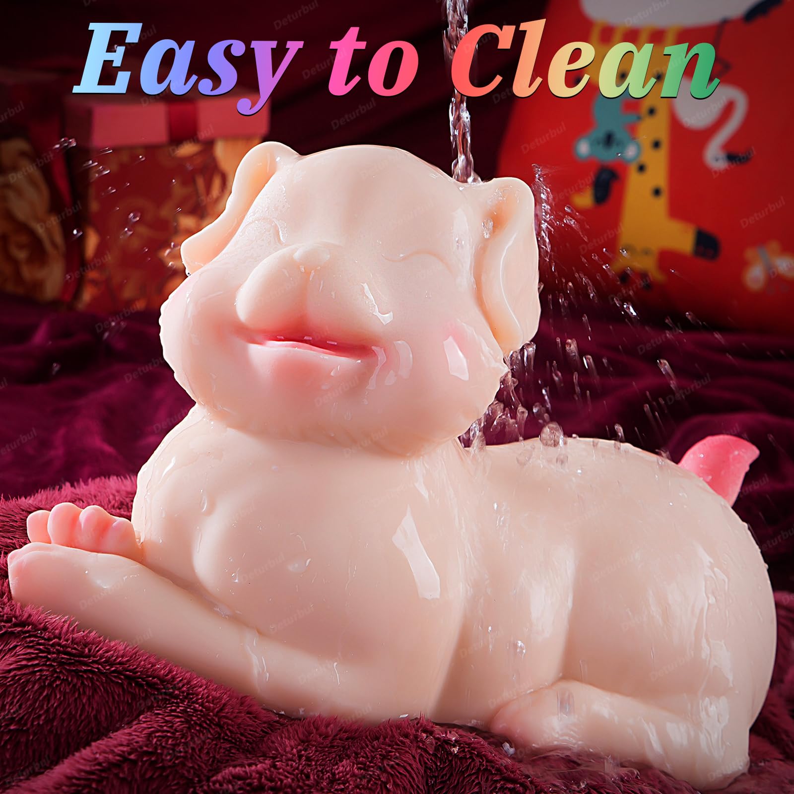 Realistic Puppy Torso Sex Toy for Men with Stroker Design