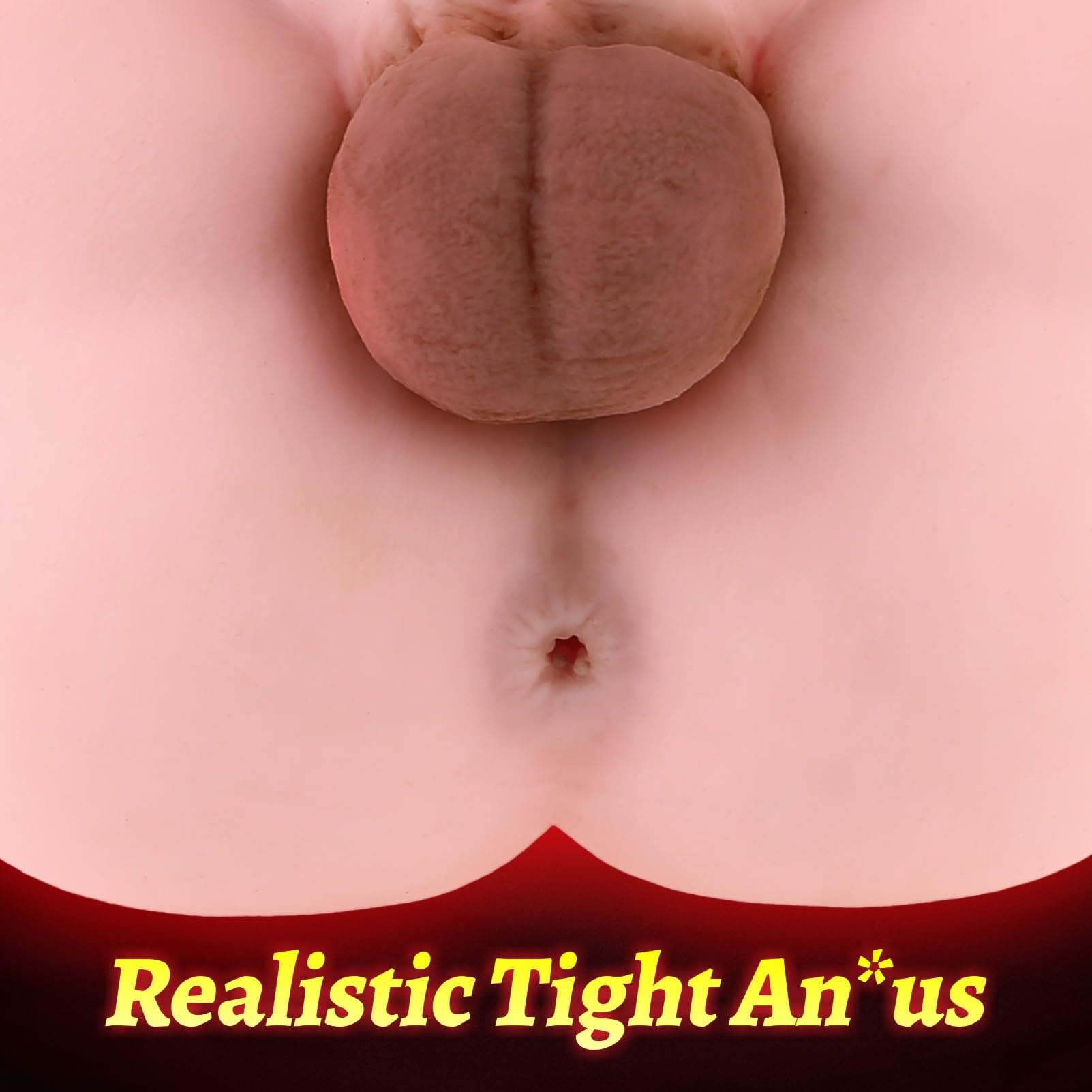 Realistic Male Torso Sex Doll with Flexible Dildo
