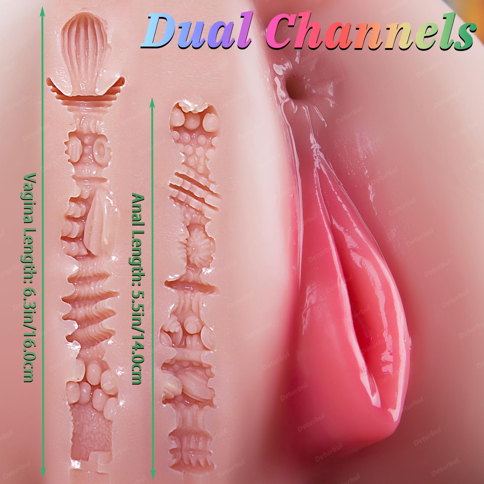 Realistic Puppy Torso Sex Toy for Men with Stroker Design