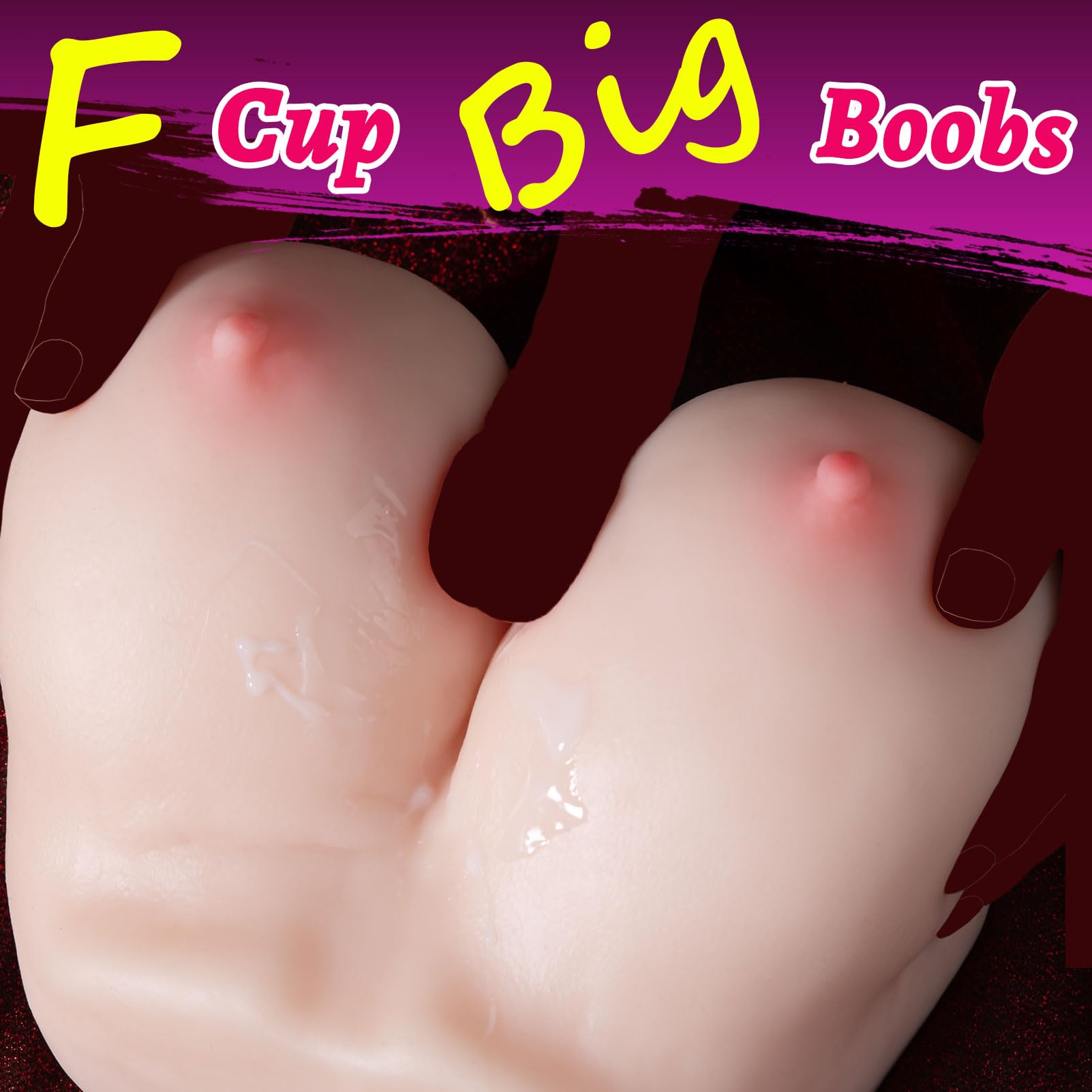8lb Life Size Breast Torso with Soft Jelly Feel