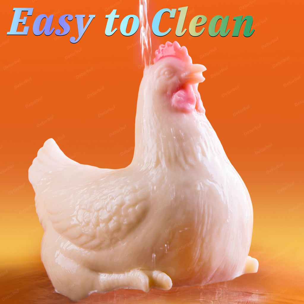 Cute Chicken Animal Sex Toy Stroker with Realistic Texture