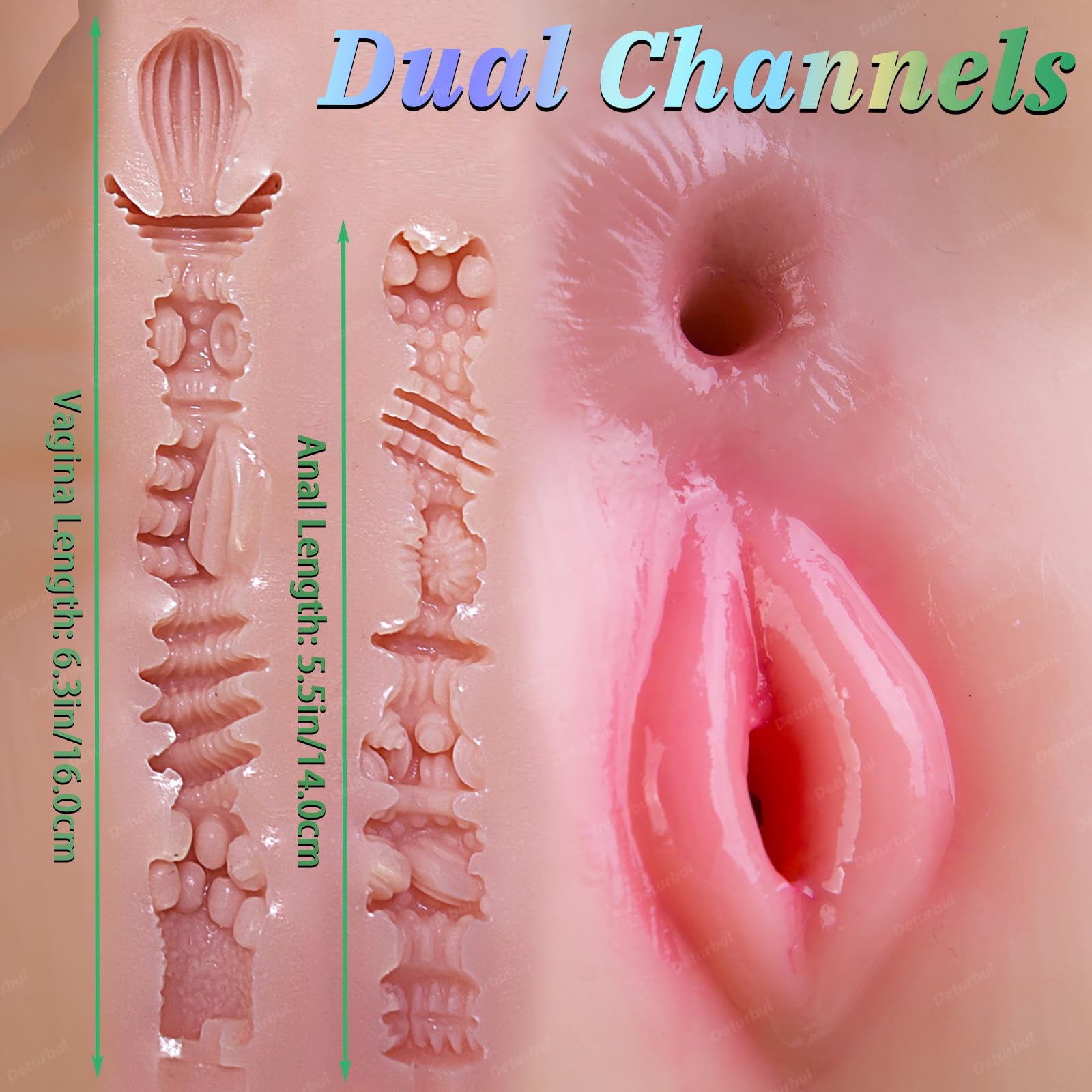Cute Chicken Animal Sex Toy Stroker with Realistic Texture