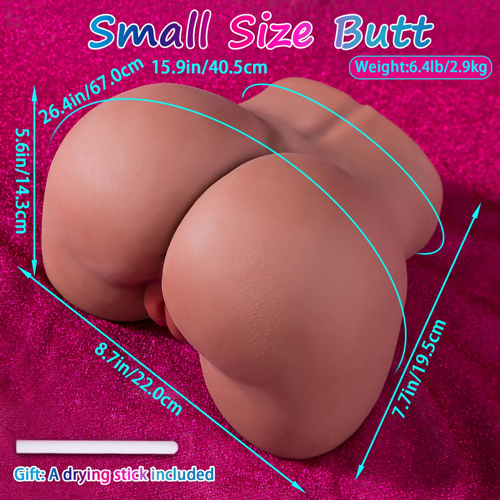 Realistic Butt Sex Doll Torso for Men