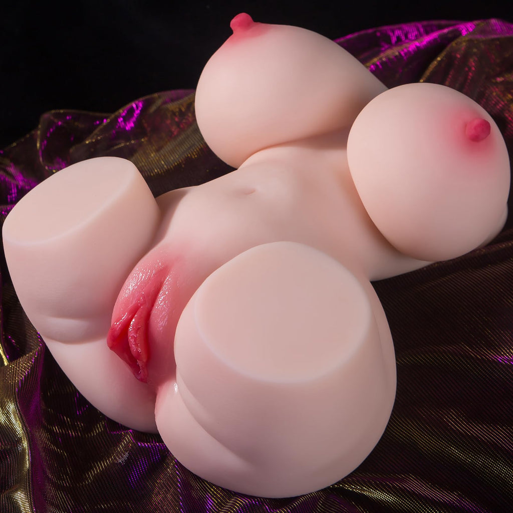 Realistic Torso Sex Doll with Dual Stimulation Design